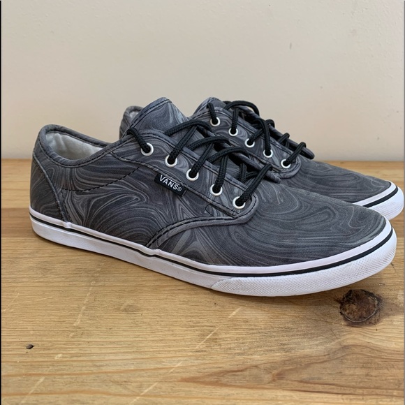 Vans TB4R Gray Swirl Sneaker Size 7.5 - Picture 2 of 8